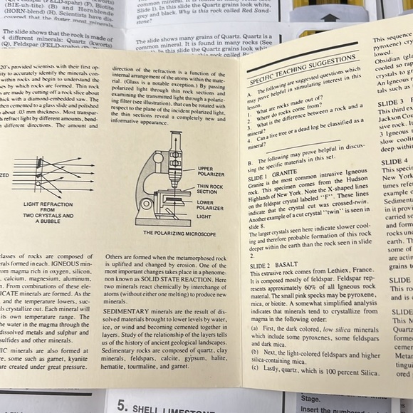 Science microscope slide set 115 How Rocks are Formed - Picture 8 of 11